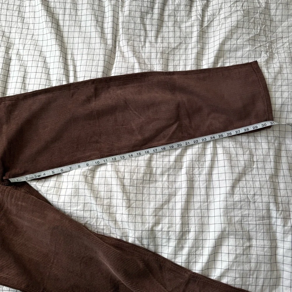 Motel Rocks dark brown parallel corduroy jeans/pants - Picture 8 of 12